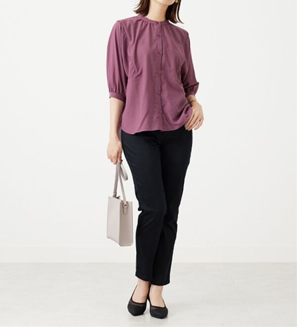 BELLUNA（ベルーナ）の「袖切替ドルマンデザインブラウス（ブラウス）」｜詳細画像