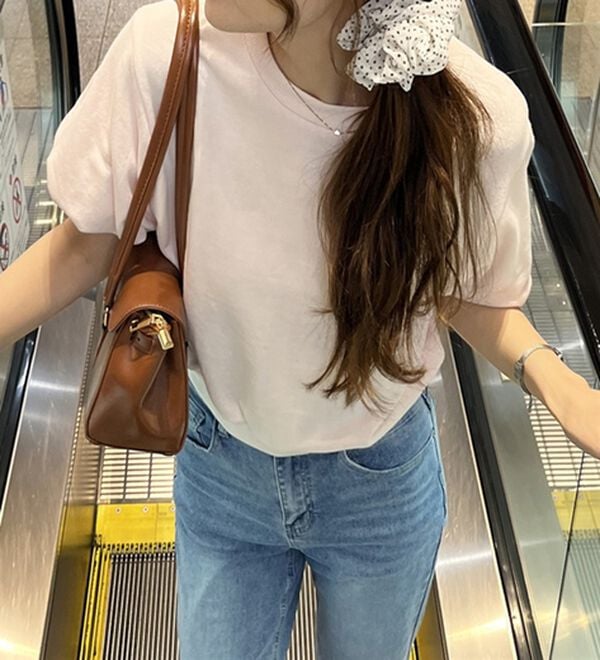 GeeRA（ジーラ）の「パフスリーブスウェットＴ（カットソー）」｜詳細画像