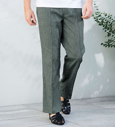 「【３本組】涼やか楊柳リラックスパンツ（メンズルームウェア）」