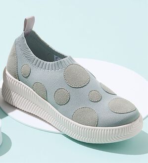 ルフラン（ルフラン）の「＜ゴムゴム＞厚底軽量ニットスニーカー（スニーカー）」｜グレー