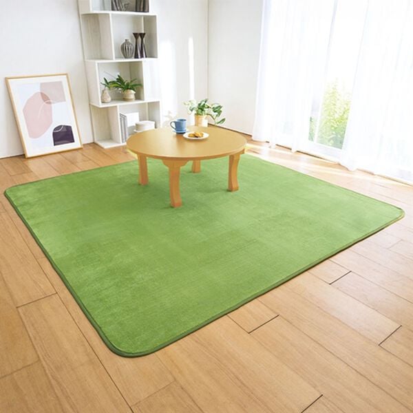 「洗えるはっ水フランネルラグ＜ホットカーペット対応・撥水・洗濯可能＞（カーペット）」｜詳細画像