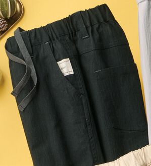 ルフラン（ルフラン）の「はきやすい♪やわらかコットンパンツ（その他パンツ）」｜黒