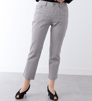 BELLUNA（ベルーナ）の「ウルトラ美脚ストレッチアンクルパンツ（クロップドパンツ）」｜詳細画像