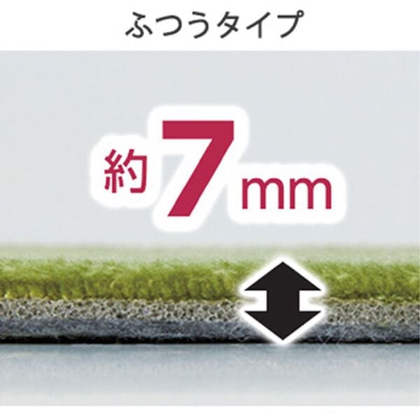 「洗えるはっ水フランネルラグ＜ホットカーペット対応・撥水・洗濯可能＞（カーペット）」｜詳細画像