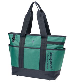 「＜ルコック＞スポーティーデザイントートバッグ（メンズトートバッグ）」｜グリーン