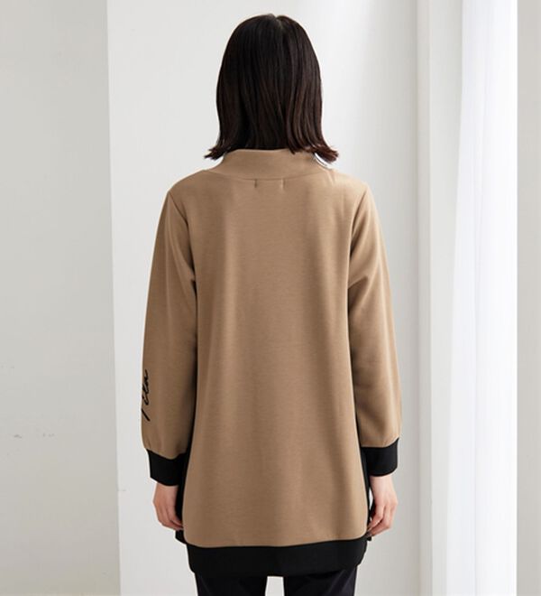 BELLUNA（ベルーナ）の「＜ＦＩＬＡ＞配色切替チュニックワンピース（チュニックワンピース）」｜詳細画像