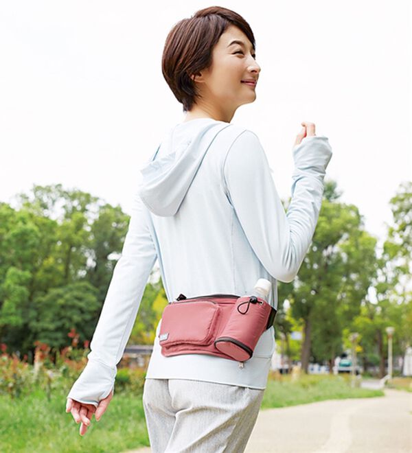 「体にフィット！軽量ウォークバッグ（ポーチ）」｜詳細画像