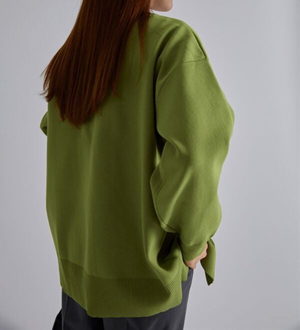 BELLUNA（ベルーナ）の「洗える！軽い！配色使いニットカーディガン（ニットカーディガン）」｜詳細画像