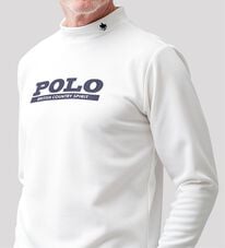 「【２色組】＜ポロ・ビーシーエス＞程よい厚さのロゴハイネック（メンズＴシャツ）」