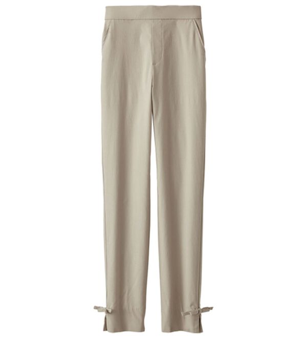 BELLUNA（ベルーナ）の「ヒンヤリ！ハイパー美脚ストレッチ素材アンクルパンツ（フルレングスパンツ）」｜詳細画像