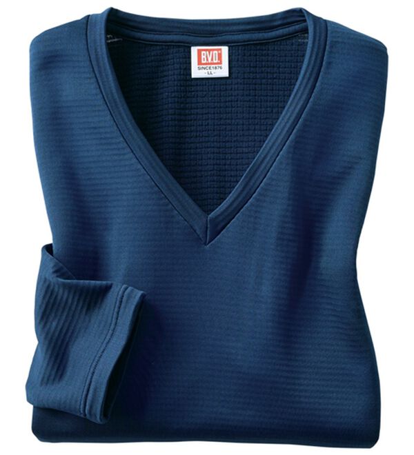 「＜ＢＶＤ＞瞬暖（Ｒ）グリッドテック上下組（メンズ肌着・インナーウェア）」｜詳細画像