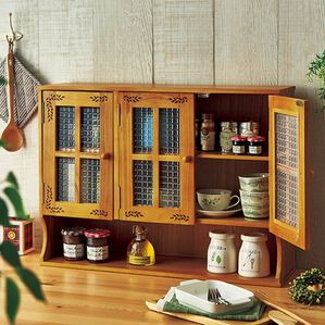 「リーフ柄キッチンシリーズ（キッチン整理用品）」｜1