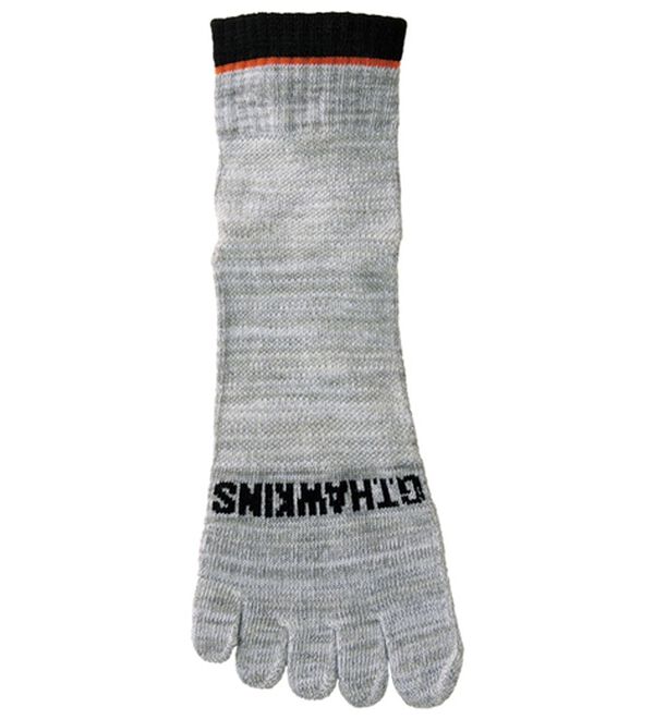 「【５足組】＜Ｇ．Ｔ．ホーキンス＞タフ設計５本指ソックス（メンズ靴下・タイツ）」｜詳細画像