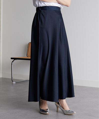 RANAN（ラナン）の「サテンマーメイドスカート（ロングスカート）」