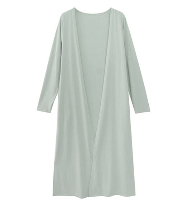 Pierrot（ピエロ）の「【Ｍ～３Ｌ】【選べる２丈】接触冷感トッパーカーディガン（その他カーディガン）」｜詳細画像