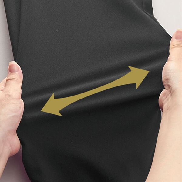 BELLUNA（ベルーナ）の「【４点セット】オールシーズン対応！洗えるストレッチ素材ロングジャケット４点セット（ドレスレット付）（ブラックフォーマル（喪服・礼服））」｜詳細画像