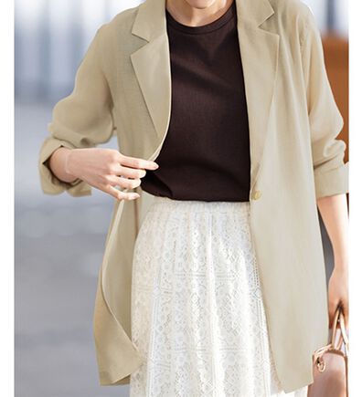 RANAN（ラナン）の「シアーライトジャケット（シャツ）」