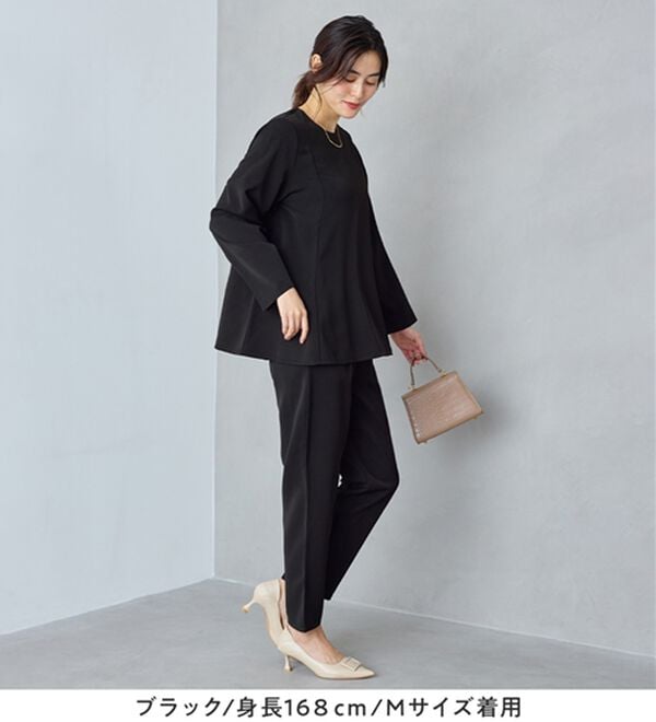 Viola e Viola（ヴィオラ エ ヴィオラ）の「【入学式・卒業式】Ａラインセレモニーセットアップ（パンツスーツ）」｜詳細画像