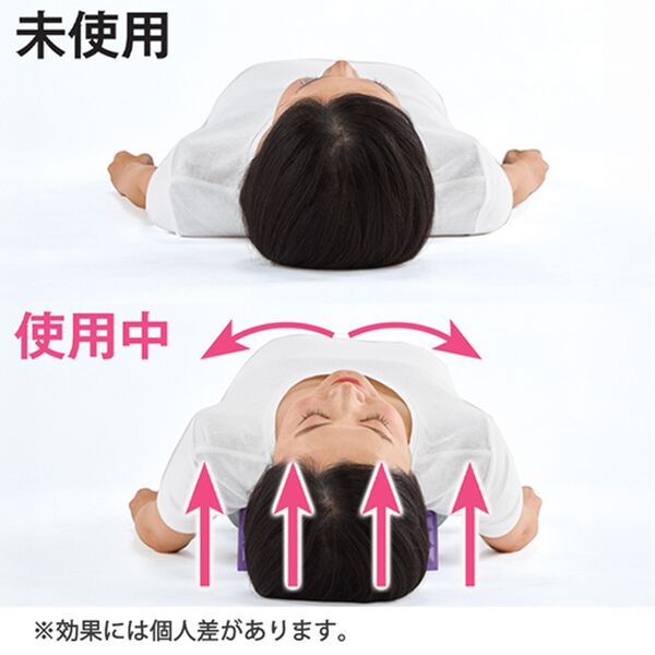 「腰と背中のストレッチ枕（枕）」｜詳細画像