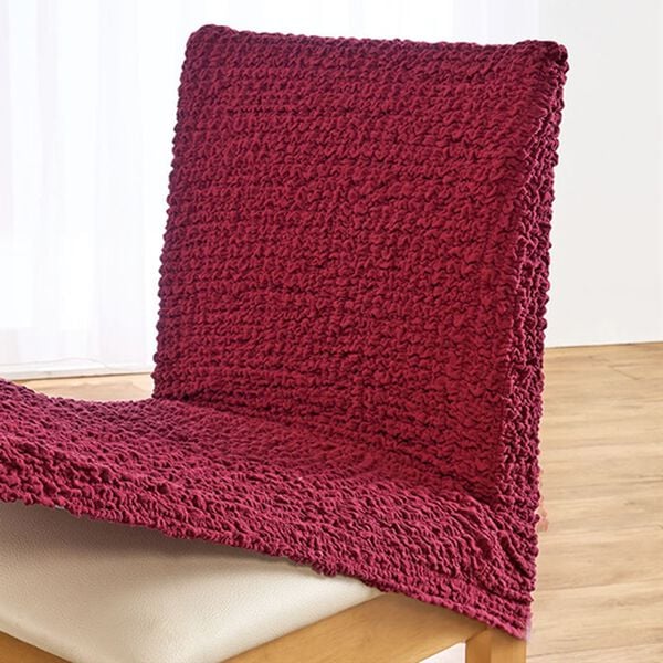 「【４／３０まで早割】抗菌防臭タテヨコ伸縮チェアカバー２枚組（ソファーカバー）」｜ワイン