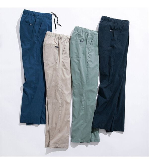 「＜コムルヴァン・オム＞クールリネンイージースラックス（メンズスラックス）」｜詳細画像