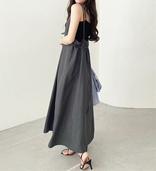 GeeRA（ジーラ）の「リネンライクロングキャミワンピース（その他ワンピース）」｜詳細画像