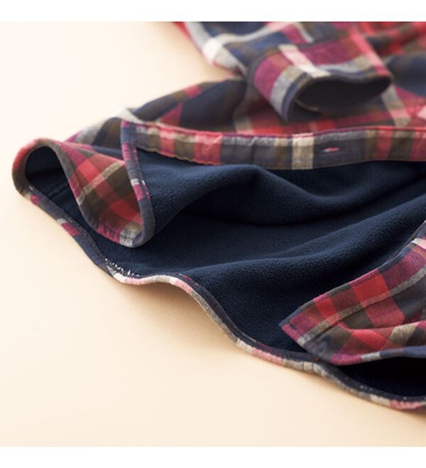 BELLUNA（ベルーナ）の「裏フリース素材バンドカラーチュニック（チュニック）」｜詳細画像