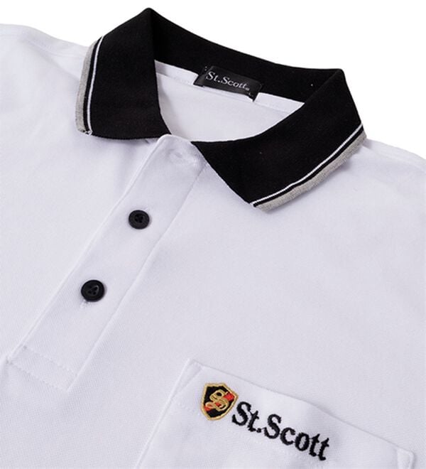 ネイビーアイボリーストライプ五分袖ポロシャツ 楽天市場】五分袖 ポロシャツの通販