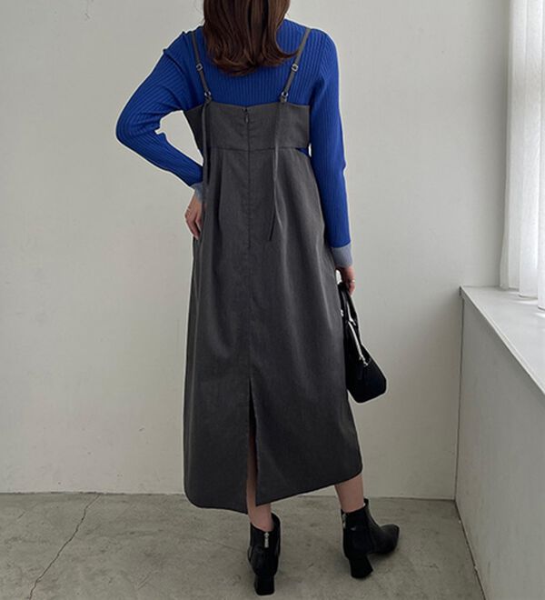 GeeRA（ジーラ）の「サイドカットアウトキャミワンピース（その他ワンピース）」｜詳細画像