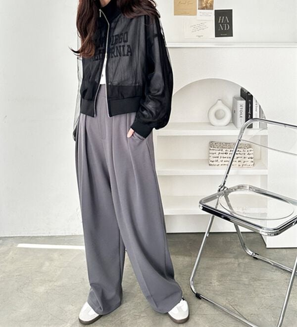 GeeRA（ジーラ）の「ショート丈チュールブルゾン（ブルゾン）」｜詳細画像