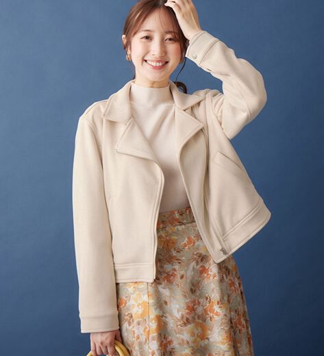 31 Sons de mode♡スエードライダースジャケット 【公式通販】