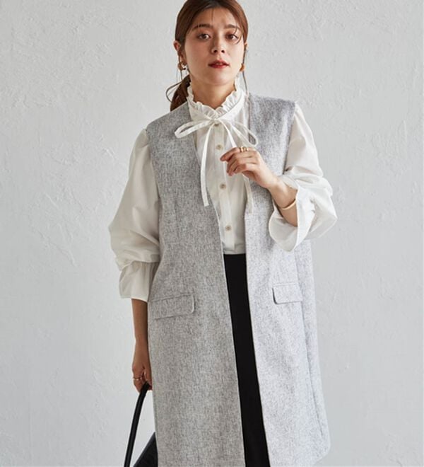 RANAN（ラナン）の「＜２点セット＞ロングジレセットアップ（その他スーツ）」｜詳細画像