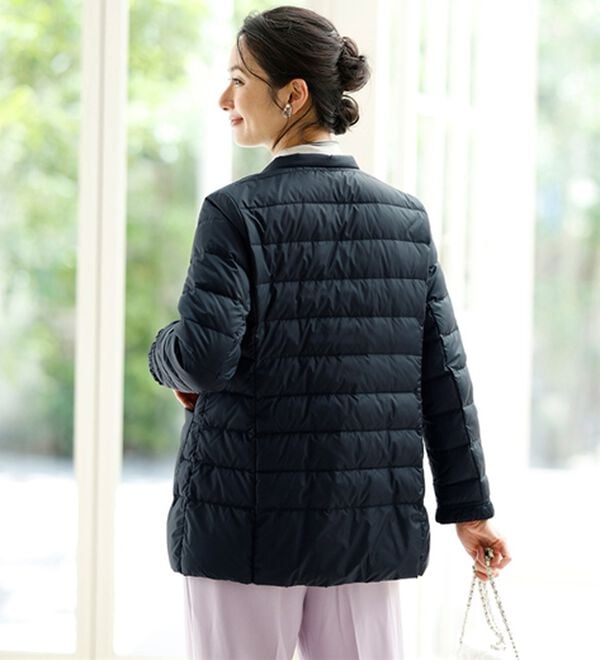 ルフラン（ルフラン）の「スタンド衿ダウンブルゾン（ブルゾン）」｜詳細画像