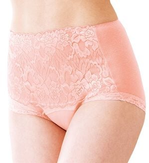 「【３色組】ぽっこりお腹を抑えます！パッド対応ショーツ（ショーツ）」｜詳細画像