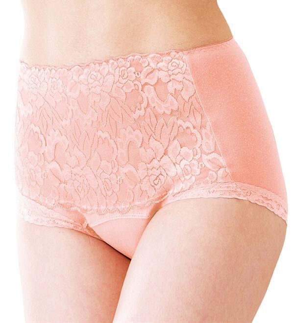 「【３色組】ぽっこりお腹を抑えます！パッド対応ショーツ（ショーツ）」｜詳細画像