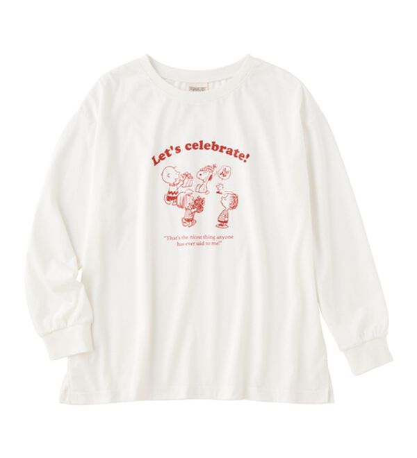 Viola e Viola（ヴィオラ エ ヴィオラ）の「【スペシャルコラボ】スヌーピーCelebrateTシャツ（Tシャツ）」｜詳細画像