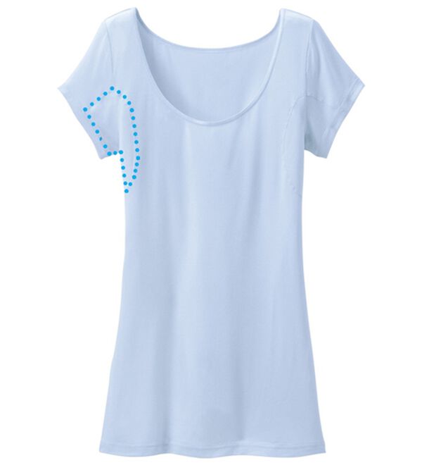 LAVIENNE（ラヴィエンヌ）の「【Ｓｉｌｋｙ　Ｆｉｔ】汗取り付フレンチ（肌着・インナーウェア）」｜詳細画像