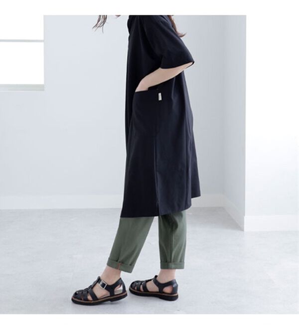 BELLUNA（ベルーナ）の「＜ｓｏｒａｆｕｋｕ＞はっ水加工ポケット使いワンピース（その他ワンピース）」｜詳細画像