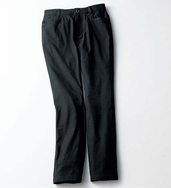 VINNO（ヴィノ）の「スマホポッケ付のびのび裏起毛スリムパンツ（フルレングスパンツ）」｜詳細画像