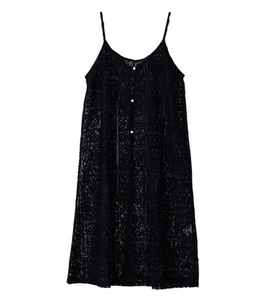 BELLUNA（ベルーナ）の「スクエアレース素材キャミワンピース（その他ワンピース）」