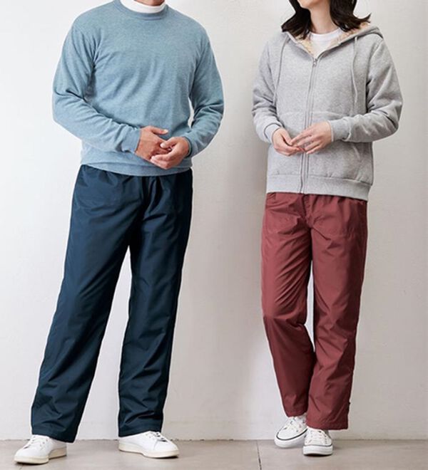 「＜シンプル＆プラス＞裏シャギーアクティブパンツ（メンズフルレングスパンツ）」｜詳細画像