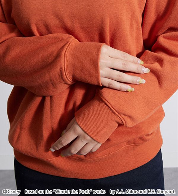 BELLUNA（ベルーナ）の「＜Ｄｉｓｎｅｙ＞【プー】バックプリント裏起毛トレーナー（トレーナー・スウェット）」｜詳細画像