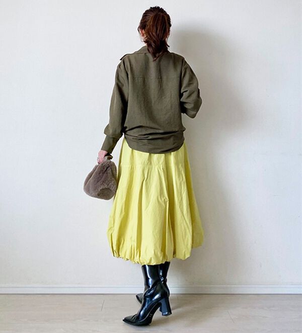 BELLUNA（ベルーナ）の「【低身長さん向け】ポケットデザインゆったりシャツ（シャツ）」｜詳細画像