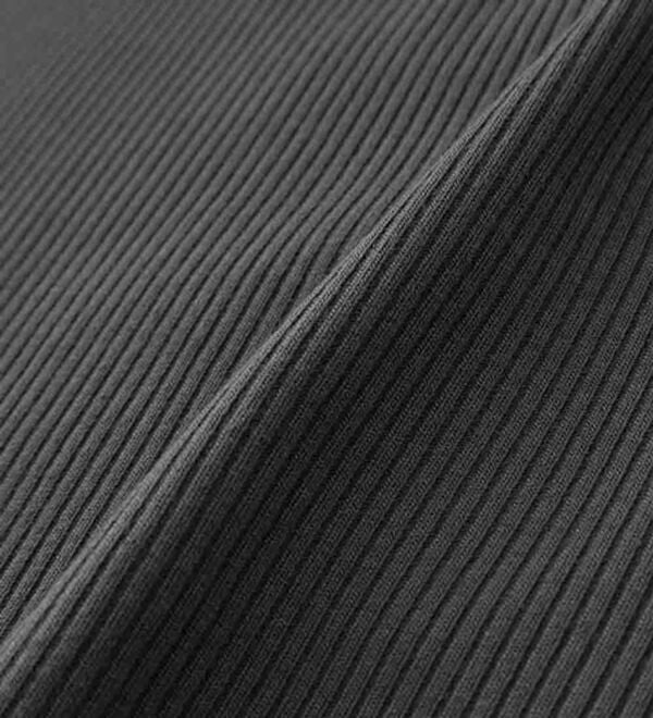 RANAN（ラナン）の「【新色追加】ひんやり上品ドレープリブTシャツ（カットソー）」｜詳細画像