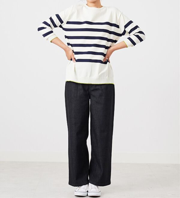 BELLUNA（ベルーナ）の「毛玉になりにくい！ニットプルオーバー（ニット・セーター）」｜詳細画像