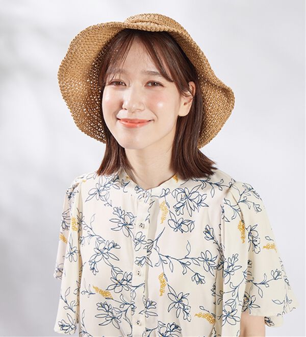 Viola e Viola（ヴィオラ エ ヴィオラ）の「シンプル細編みペーパーハット（帽子）」｜詳細画像