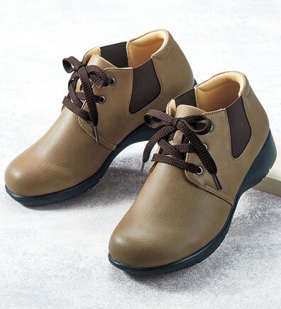 ルフラン（ルフラン）の「＜ラシーナコンフォート＞５Ｅレースアップサイドゴアシューズ（スニーカー）」