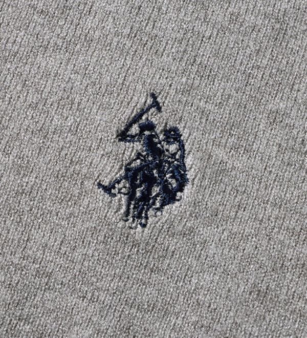 GeeRA（ジーラ）の「【U.S. POLO ASSN.】バイカラーポロ衿ニット（ニット・セーター）」｜詳細画像