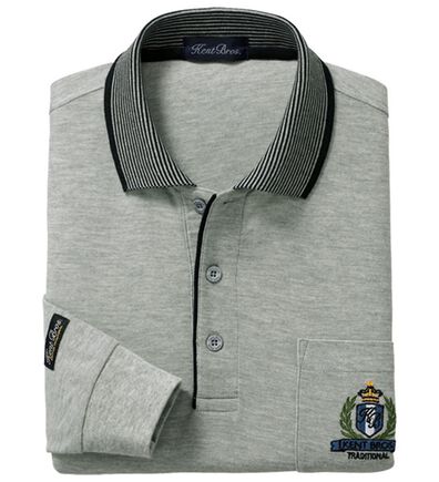 「新デザイン長袖ブランドポロシャツ（メンズポロシャツ）」