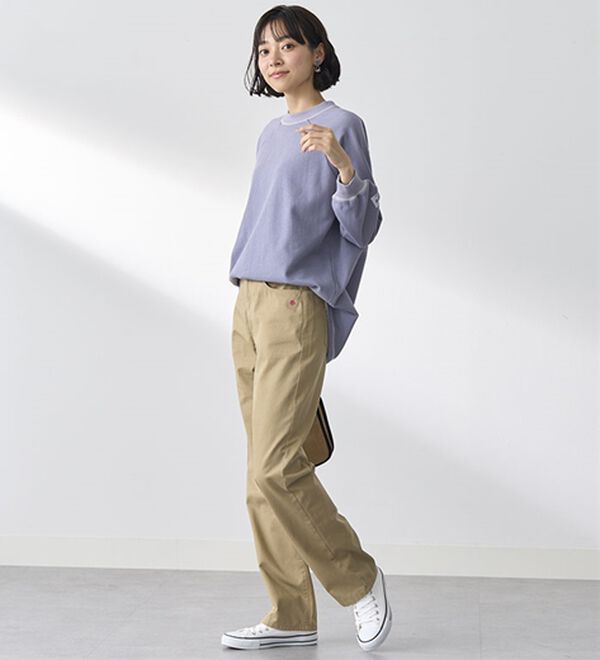 BELLUNA（ベルーナ）の「【ＰＯＬＯ　ＢＣＳ】綿チノパンツ（フルレングスパンツ）」｜詳細画像